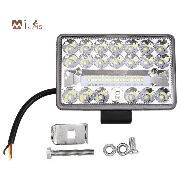 Mi47434 นิ้วรถ LED ทํางาน 108W 36LED Bar Square Spotlight 12V 24V Offroad สําหรับรถบรรทุก Offroad AT