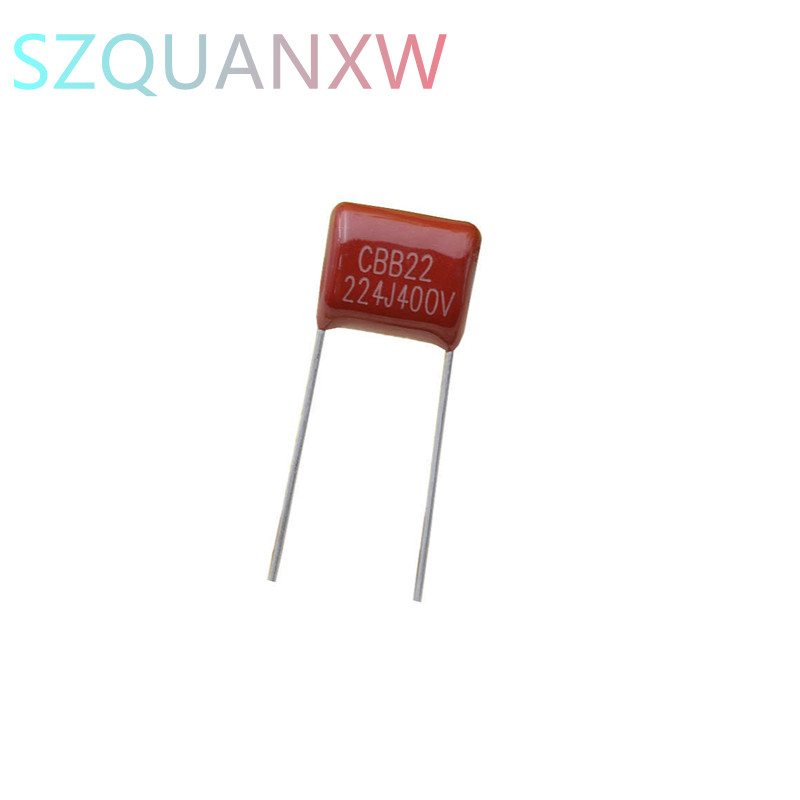20PCS 400V224J 400V 0.22UF 220NF 400V 224J 224 CBB P10 ตัวเก็บประจุฟิล์มโพรพิลีน