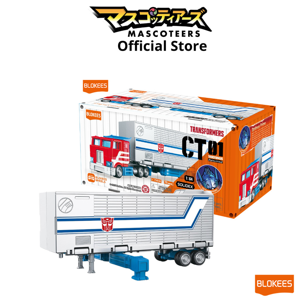 Blokees Wheels -(อุปกรณ์เสริม) Transformers 75606 - CT01 Transformers Optimus Prime ของแท้ นำเข้า 100%
