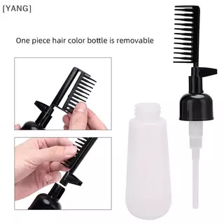 [YANG] ผมขวด Applicatorb Dye แปรงเครื่องมือสีย้อมสี Salon ขวดเครื่องมือ Perming Tint Dispensing Dispenser จัดแต่งทรงผม