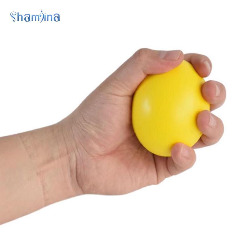 [Shamjina] Anti-stress Grip Ball Hand Handles อุปกรณ์ฝึกซ้อมกีฬาสําหรับอุปกรณ์ออกกําลังกายข้อมือและรองรับฟังก์ชั่นมือ