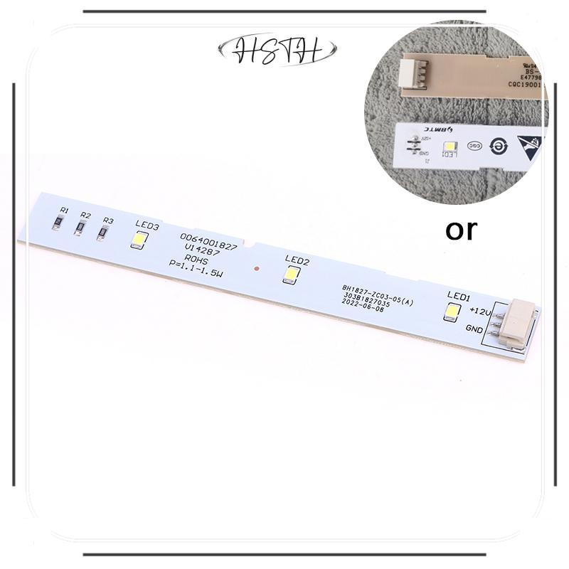 XBK อุปกรณ์เสริมชิ้นส่วนตู้เย็นสําหรับ Haier BCD-575WDBI 0064001827 ตู้เย็นตู้แช่แข็งด้านหน้า-ประตู LED โคมไฟ Balight Bar Strip TH
