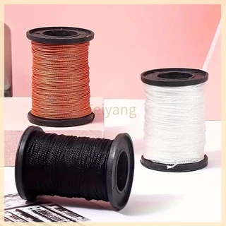 Feiyangด้ายยาง ด้ายรองเท้า ด้ายโพลีเอสเตอร์ เชือกเย็บผ้า เชือกซ่อม เชือกไนลอน เชือกถัก สายตาข่ายถัก-50M
