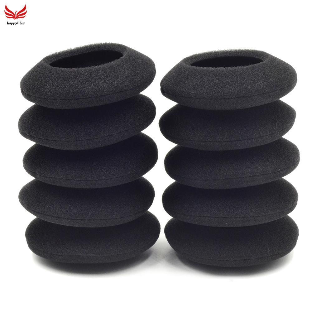 5 คู่โฟมแผ่นรองหูฟังสําหรับ Logitech H330 H340 ชุดหูฟังหูฟัง USB PC