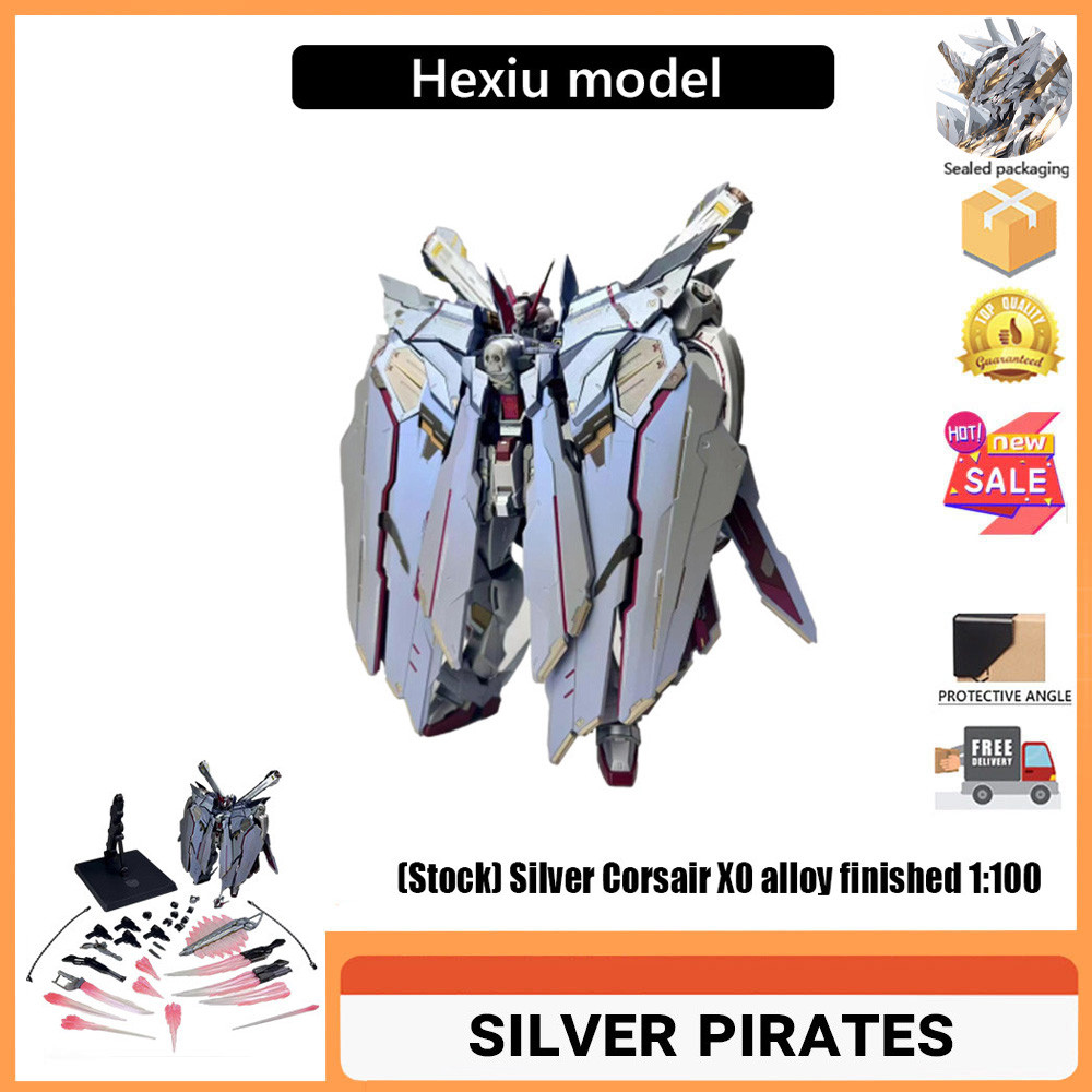 Hey xiu model Silver pirates Hey xiu model Paralysis Warrior Series Silver pirates X0 Alloy Finished