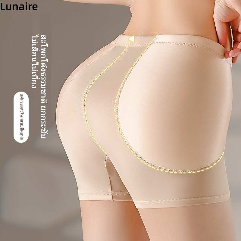 Lunaire กางเกงยกกระชับสะโพกสำหรับผู้หญิง มาพร้อมแผ่นรองสะโพกฟองน้ำแบบติดแน่น ช่วยปรับรูปร่างและปรับหน้าท้องให้แบนราบ