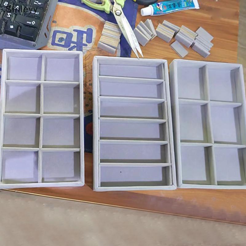 NLE กํามะหยี่กล่องเครื่องประดับถาดจัดเก็บ Jewellery สําหรับแหวนต่างหูสร้อยคอสร้อยข้อมือกล่องสําหรับเ