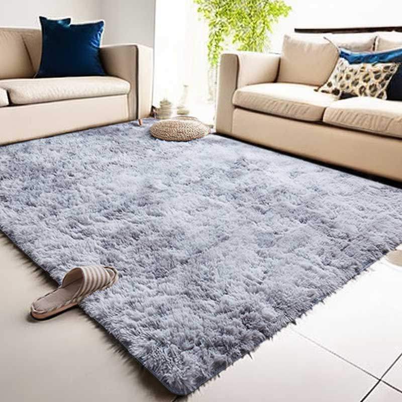 Fluffy Large Carpet Living Room Plush Lounge Rug in The Bedroom Floor Mat Soft Velvet Carpets For Ki