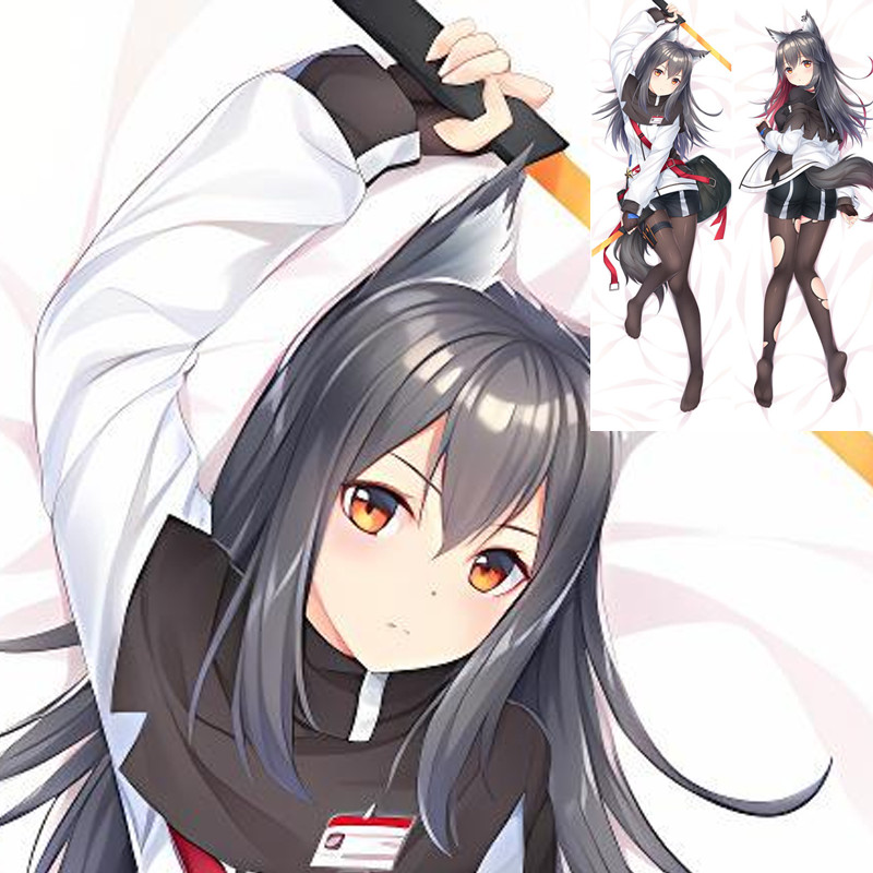 อะนิเมะ Arknights Texas Dakimakura โยนหมอนนุ่มกรณีสองด้านพิมพ์ปลอกหมอน Otaku ของขวัญ