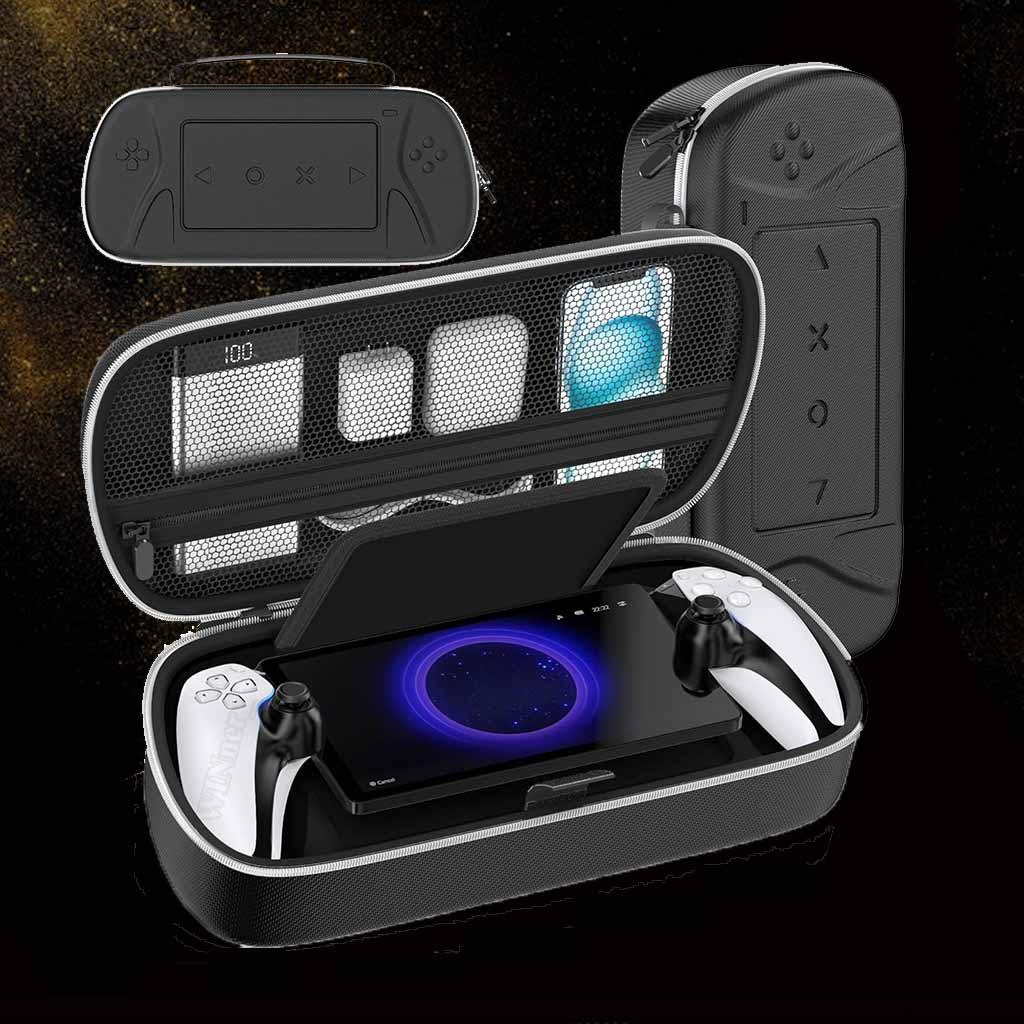 เคสพอร์ต PS5 พร้อมกระเป๋าซิปสําหรับอุปกรณ์เสริมพอร์ต PS, กระเป๋าพกพาพอร์ต PS5, เคสพกพาพอร์ต PS เข้าก