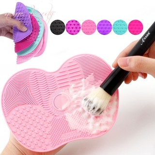 Gel Cosmetic Washing Brush Cleaning Mat Make Up Brush Cleaner Sponge Cleaner