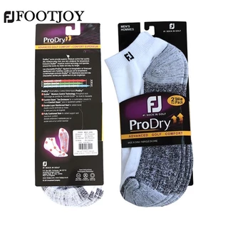 ถุงเท้ากอล์ฟ FootJoy มืออาชีพ ดูดซับเหงื่อสำหรับผู้ชาย 2 คู่
