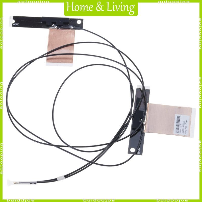 AOTOO 1 คู่ NGFF สําหรับ M 2 MHF4 เสาอากาศ WiFi สายสองสําหรับ AX200NGW 9260NGW 8260NGW 8265NGW แล็ปท