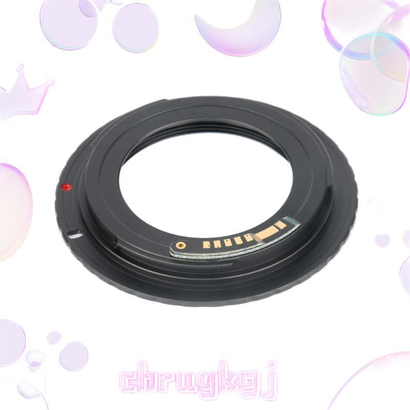AF ยืนยัน M42-E0S Mount เลนส์อะแดปเตอร์ Bayonet Mount สําหรับ 5D 7D 60D 50D 40D 500D 550D Rebel T1I 