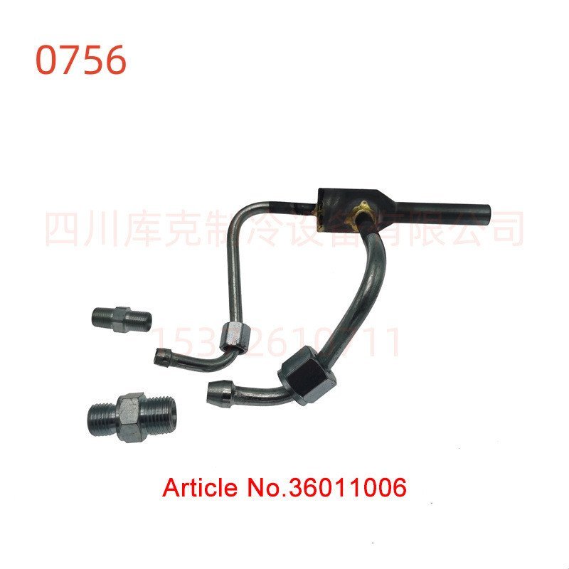 6F6H S6J 6G Dual Channel Compressor S6H 6J4H4G 4JS6G เครื่องทําความเย็นน้ํามันกลับท่อ S6F 6WNL