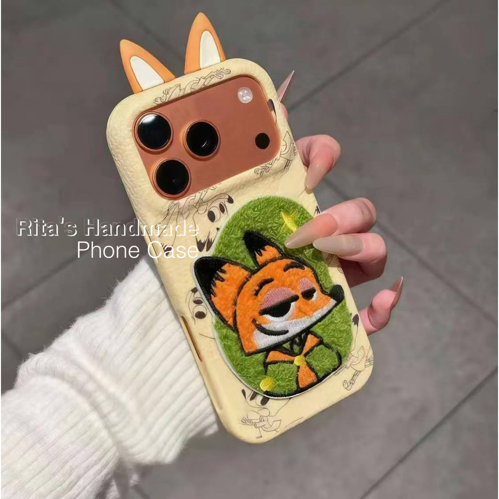 เย็บปักถักร้อย Patch Judy Nick เหมาะสําหรับ Apple 17/16 รูปที่ 4