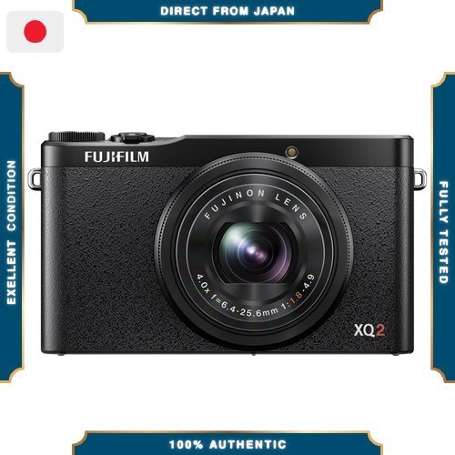 【Excellent】 FUJIFILM กล้องดิจิตอลคอมแพ็คพรีเมียม XQ2 สีดำ XQ2B