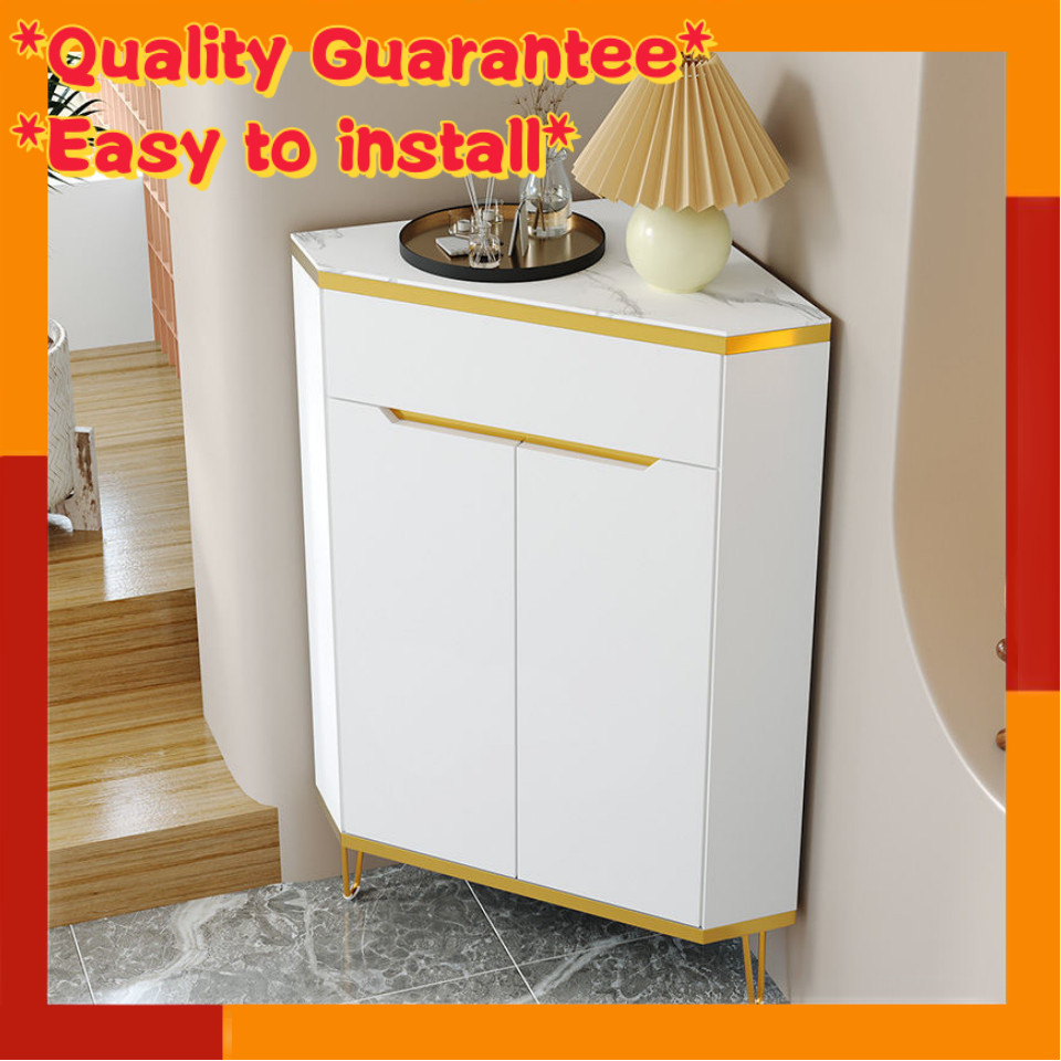 Dining room corner cabinet corner cabinet multi-layer corner rack dining side cabinet wine cabinet s