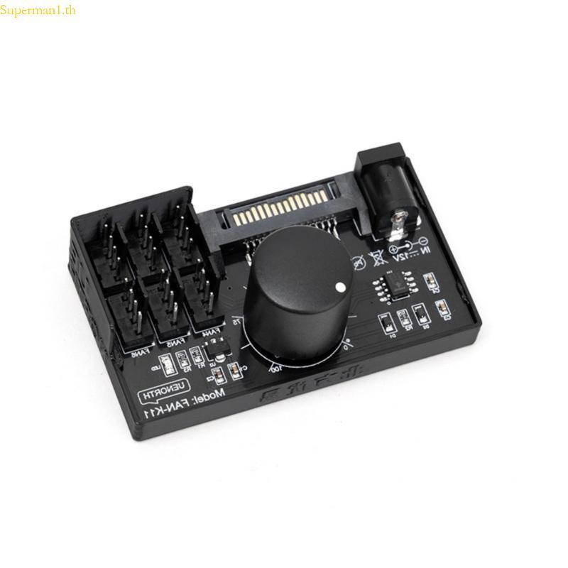 Best Power On 4Pin Fan Governor NAS Server Fan Speed PWM Fan Speed Controller