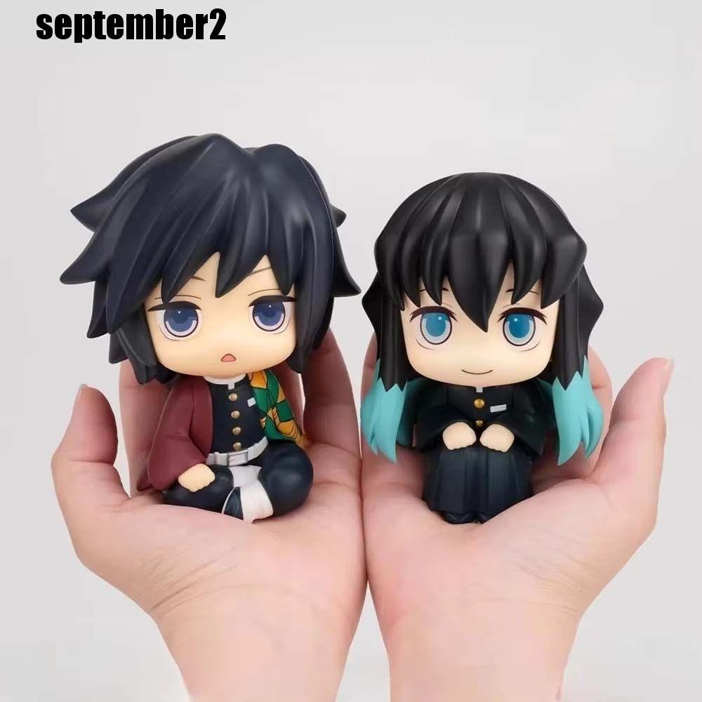 SEPEMBER Tokitou Muichiro รุ่น, อะนิเมะอุปกรณ์ต่อพ่วง Look Up Demon Slayer ตัวเลข, ตกแต่งบ้านรุ่น Q 