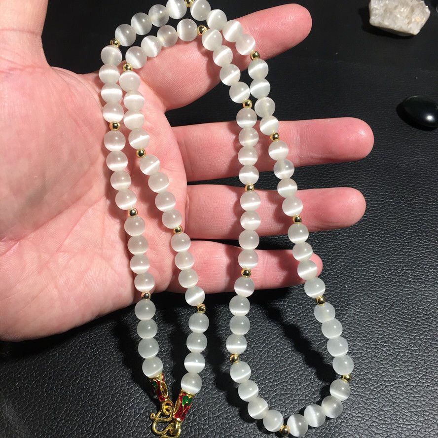 Amulet Chain ผีเสื้อสมเด็จ Four-Faced Master Dedicated Amulet Chain สีชมพูโอปอล Amulet Rope