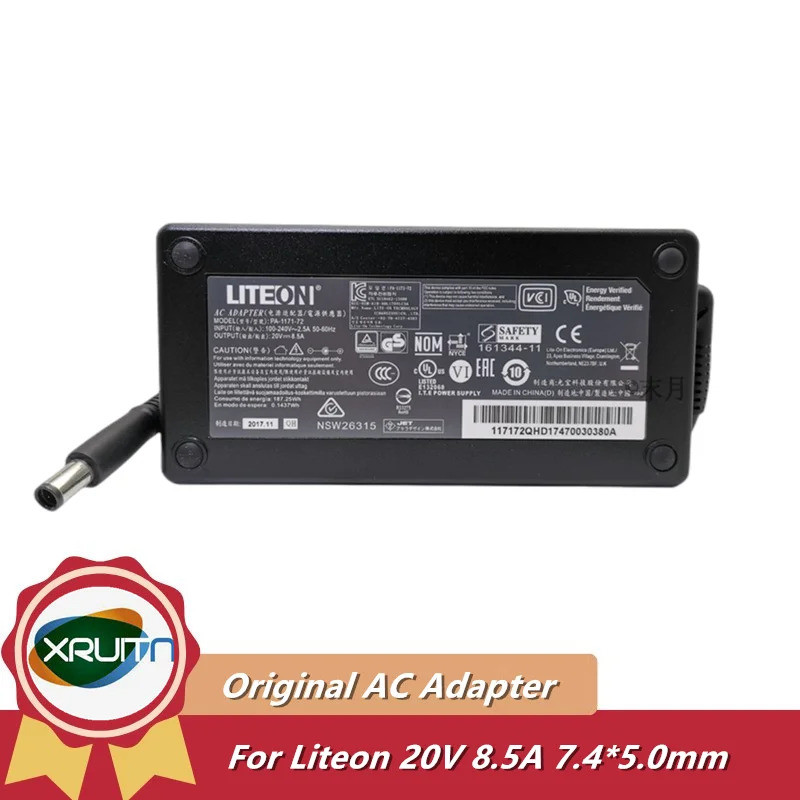 ของแท้ PA-1171-72 อะแดปเตอร์ AC 20V 8.5A สําหรับ Belkin THUNDERBOLT 2 EXPRESS F4U095 THUNDERBOLT 3 D