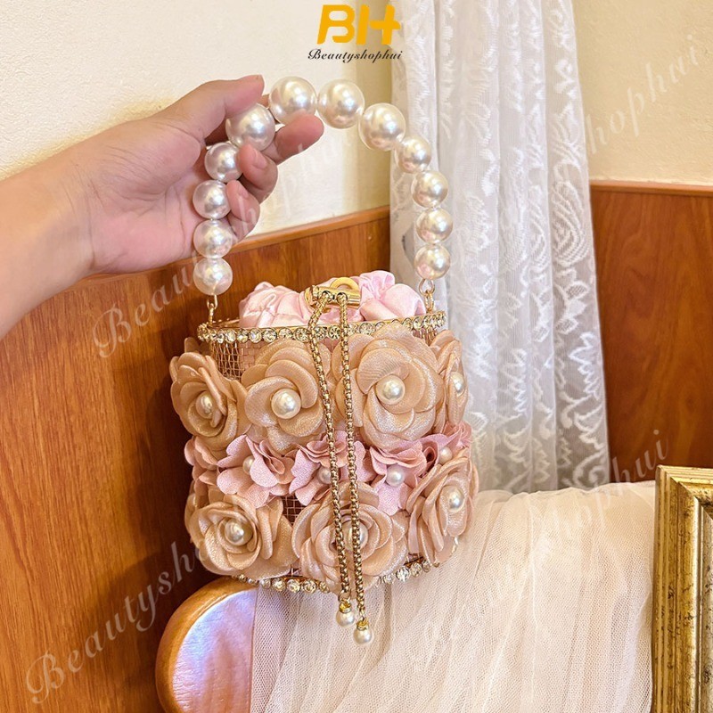 กระเป๋าสะพายข้างสายโซ่ สไตล์หรูหรา ใช้อเนกประสงค์และสวยงาม ราคา ถูกที่สุด ดีลบีเคเค แกลเลอรีภาพที่ 3
