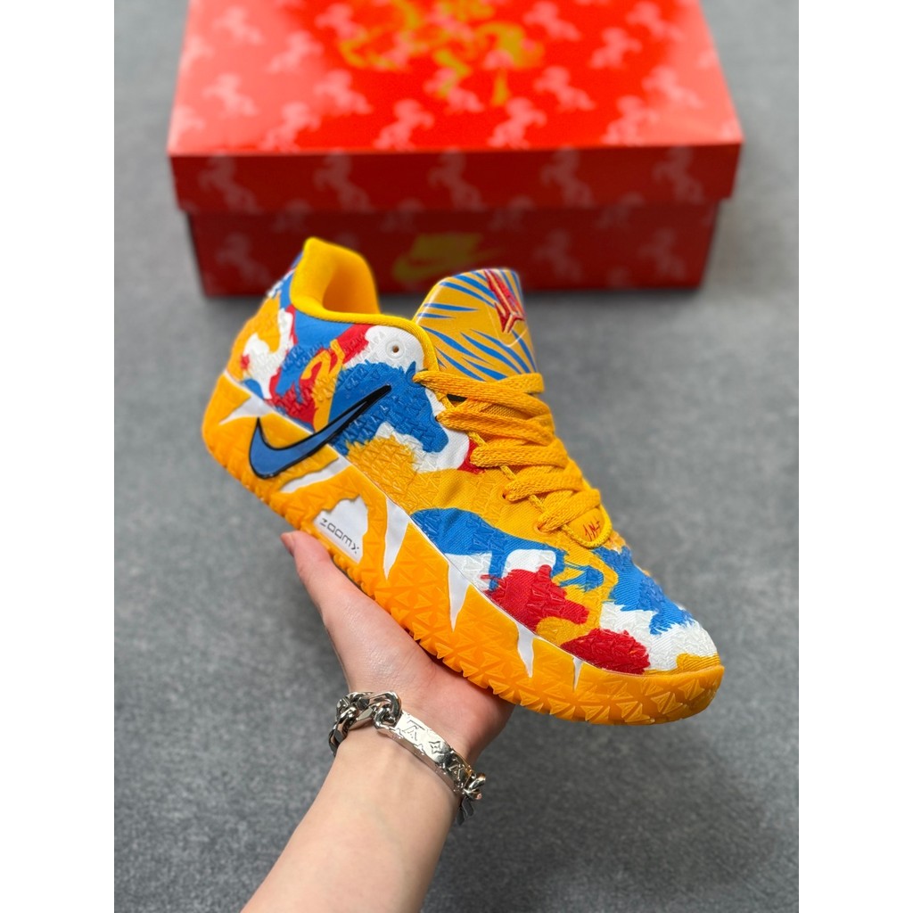 รองเท้าผ้าใบ Nike Ja 3 ประสิทธิภาพสูงการออกแบบดูดซับแรงกระแทกสําหรับเล่นการแข่งขัน