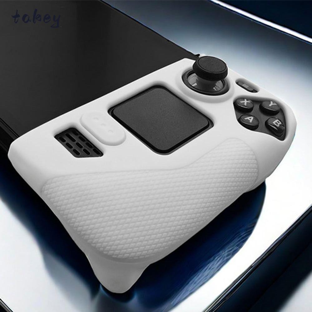 WITAK Silicone Grip, Anti-slip กันกระแทก, ป้องกัน Thicken เกมคอนโซล Grip สําหรับ Steam Deck/Steam De