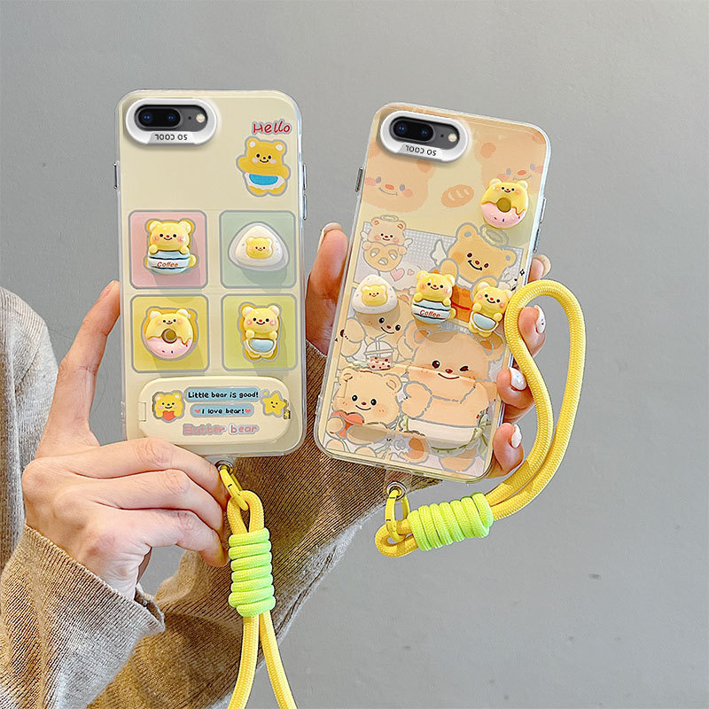 เคส iPhone 7 Plus เคส IPhone 8 Plus เคส For iPhone เคส with a Bracelet เคส hard Phone เคส BB-CYJZ