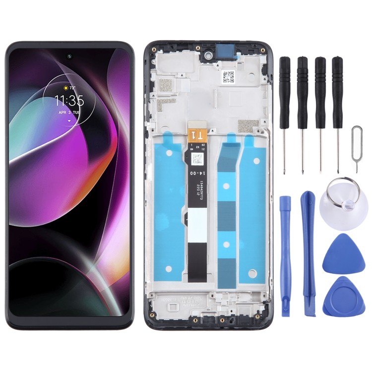 OEM LCDหน้าจอDigitizerประกอบกรอบสําหรับMotorola Moto G06/Motorola Moto G 2022/Motorola Moto G62 5G/M