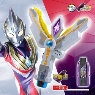 Triga Ultraman Transformation อาวุธ Magic Light Stick ของเล่นอาวุธแหวนยางนุ่มเด็ก dx Spark ของขวัญวันเกิด