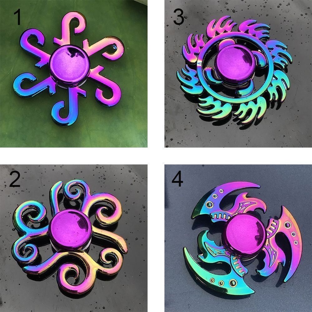 สังกะสีอัลลอยด์ Fidget Spinner ของเล่นคลายเครียดอินฟินิตี้ - METAL SPINER