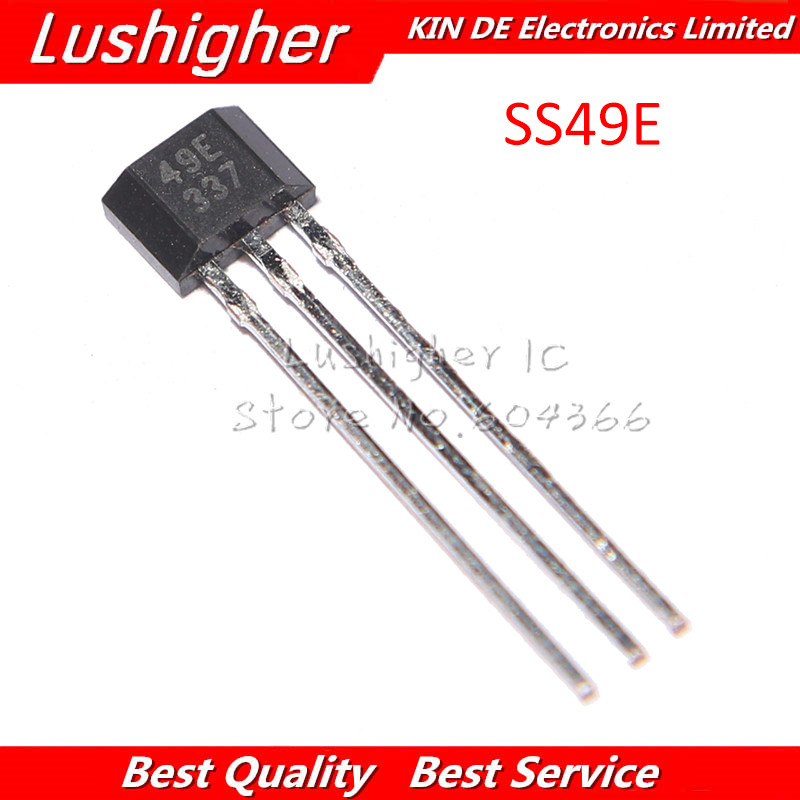 100 ชิ้น 49E Hall องค์ประกอบ SS49E OH49E AH49E Hall Sensor Hall Effect Sensor
