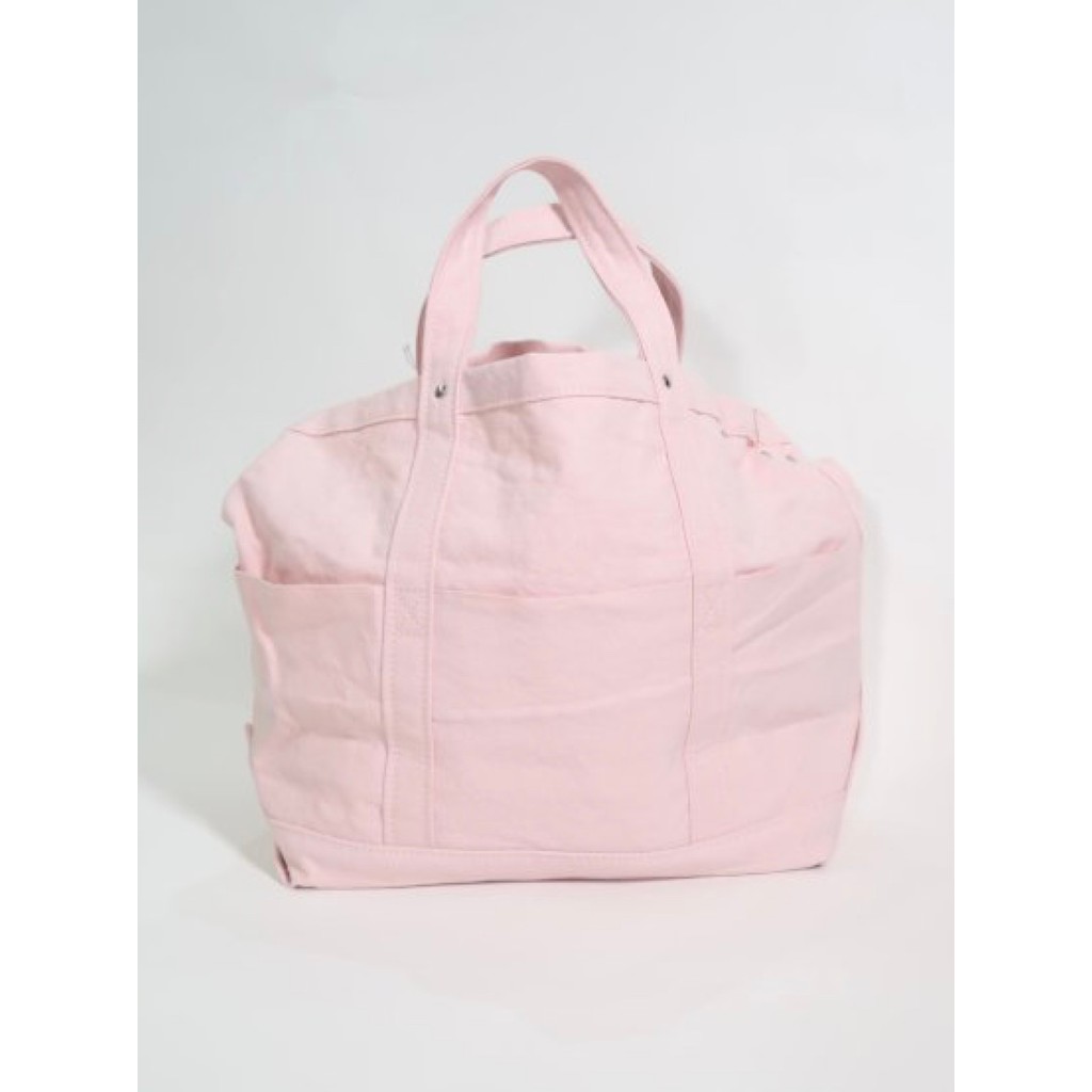 23 กระเป๋าตรุษจีน Tax Japan Daigou Yaeca กระเป๋าเครื่องมือขนาดใหญ่ความจุผ้าใบกระเป๋าสีชมพูไหล่ Cross