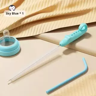 ชุดแปรงทำความสะอาด สำหรับขวดนมเด็ก แปรงฟาง แปรงจุกนมหลอก แปรงถ้วย เหมาะสำหรับทำความสะอาดถ้วยน้ำสำหรับเด็ก และขวดนม