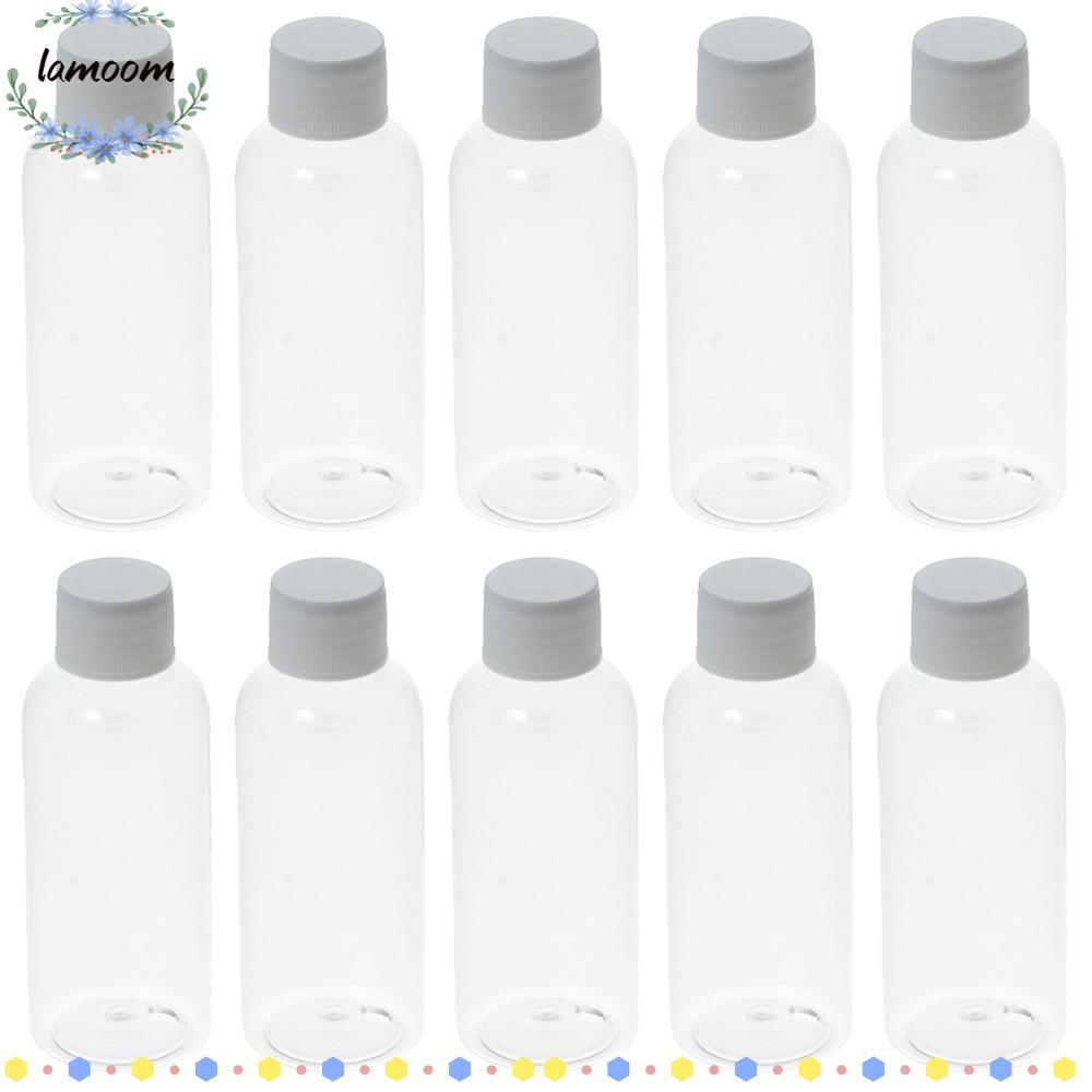 LAMOO 10 ชิ้น Ginger Shot ขวดรั่ว 60 มล. สําหรับของเหลว Wellness Juice Shot ขวดรีฟิล