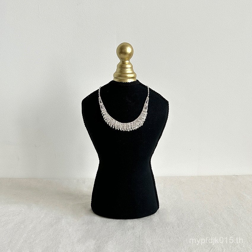 สร้อยคอพร้อมสต็อกเครื่องประดับมัลติฟังก์ชั่แสดงแผงลอยเครื่องประดับยืนคอยืนแสดงขายส่งอุปกรณ์ประกอบฉาก