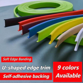 Soft Edge Banding Strip Self-Adhesive Anti-Collision เฟอร์นิเจอร์ตู้ขอบ Banding Stri
