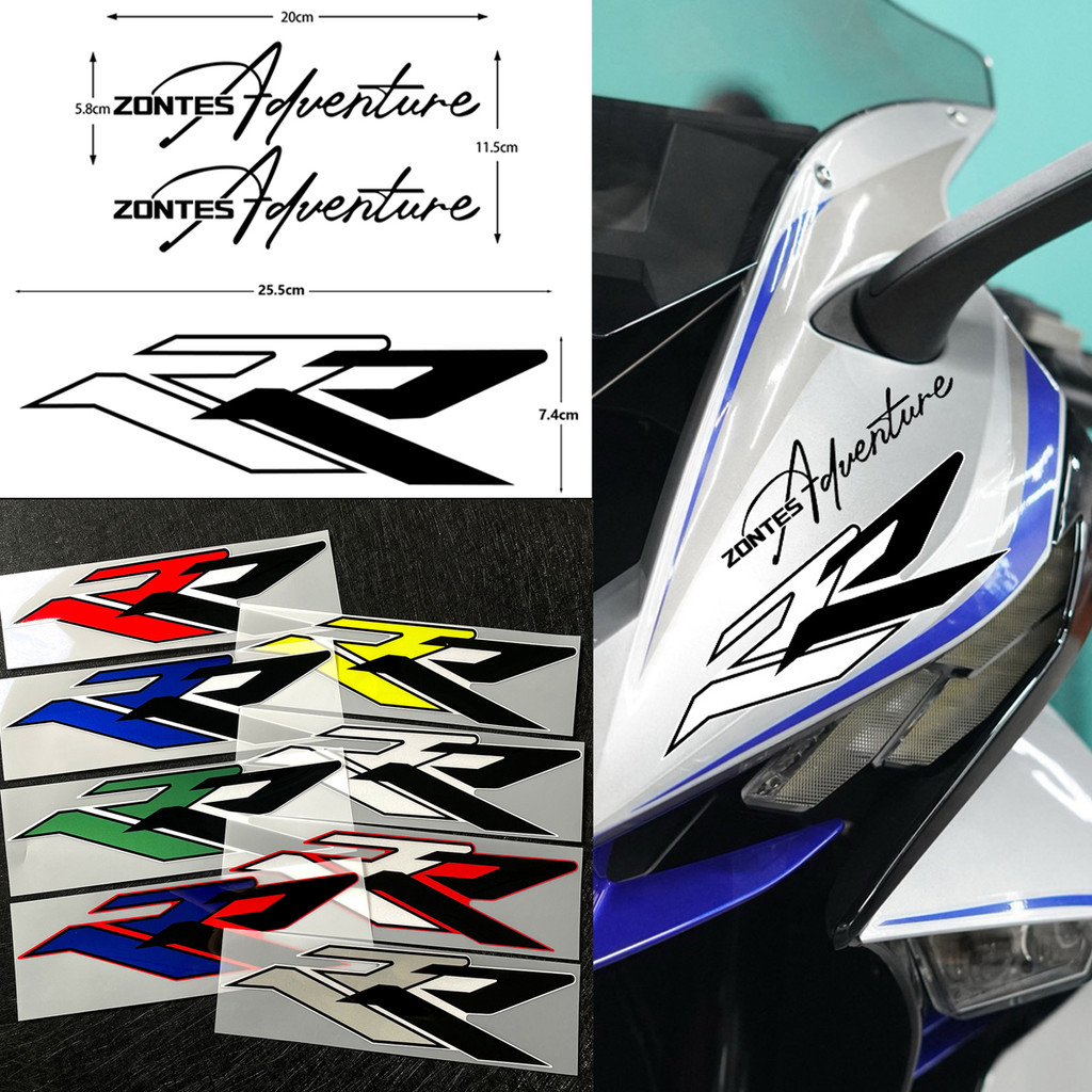 สําหรับ ZONTES 703RR 703RR 703rr สะท้อนแสงรถจักรยานยนต์หัวสะท้อนแสงสติกเกอร์ไวนิลกันน้ํา