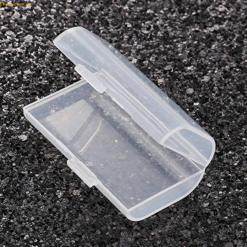 Doublebuy 2-slot Container Protectors Cover Transparent PP Holder Box