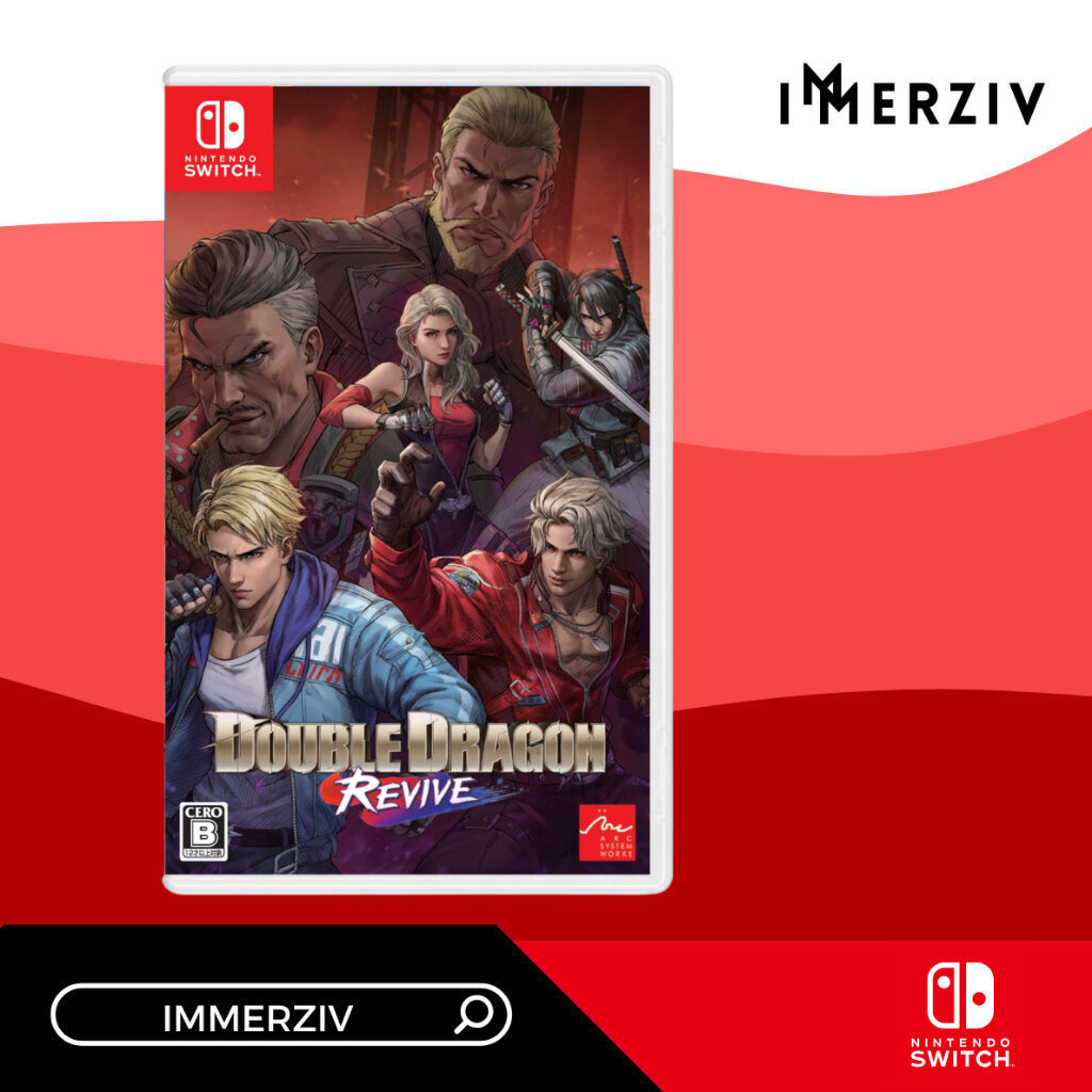 (พร้อมส่ง) SWITCH DOUBLE DRAGON REVIVE (R2/JP) (GAME) (ENG)