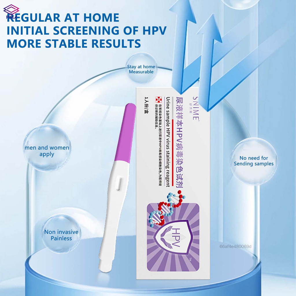 HPV Test สําหรับผู้หญิงการทดสอบความเป็นส่วนตัวหลักการทดสอบอย่างรวดเร็วพร้อมปากกาทดสอบตัวเองสําหรับสุ