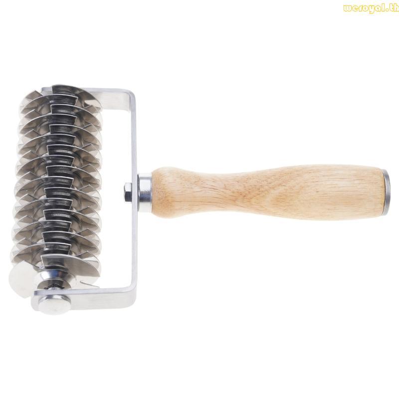 Weroyal Pastry Crust Roller Cutter สแตนเลสตาข่ายในครัวเรือน Baking Pastry เครื่องมือ