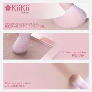 KiiKii แปรงปัดแก้ม แปรงแต่งตา ขนแปรงนุ่ม แปรงปัดแก้ม ขนแน่น ใช้งานได้หลากหลาย ไม่ระคายเคือง