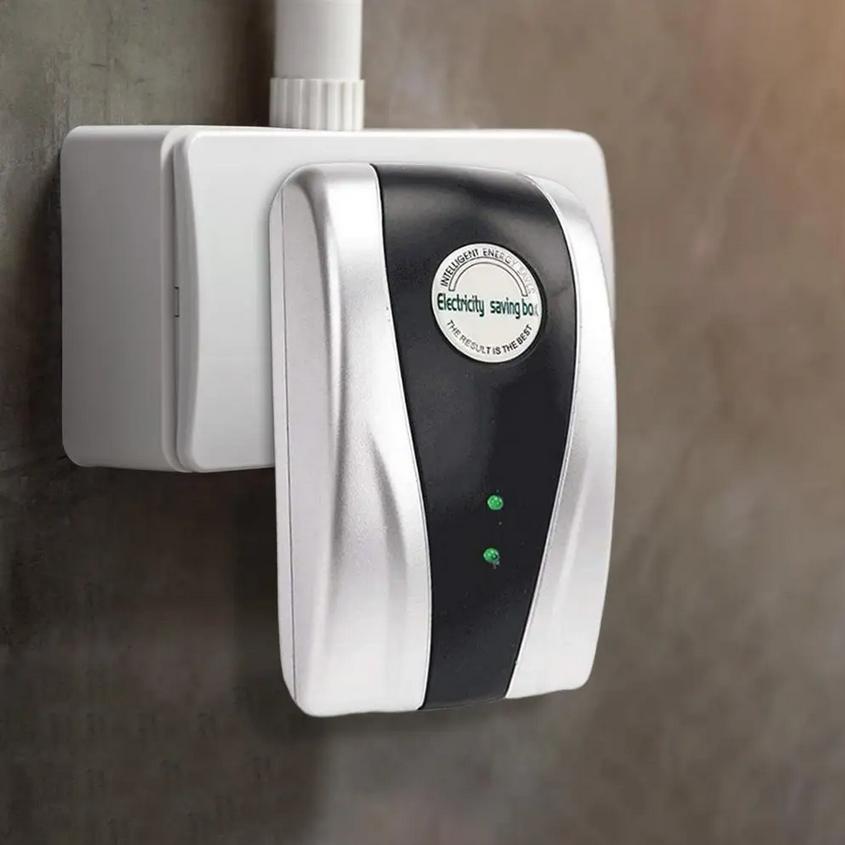ไฟฟ้า Power Saver EU Plug Home Voltage Stabilizer ไฟฟ้า Saver
