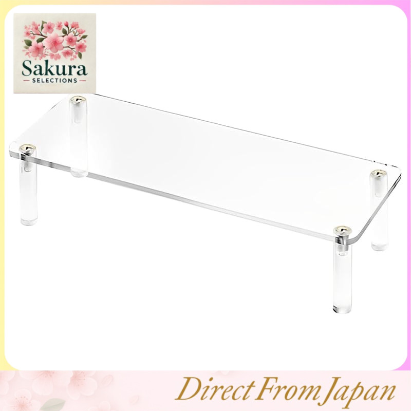 Fogman Acrylic Display Stand Figurine Collection Stage Showcase Tiered Platform