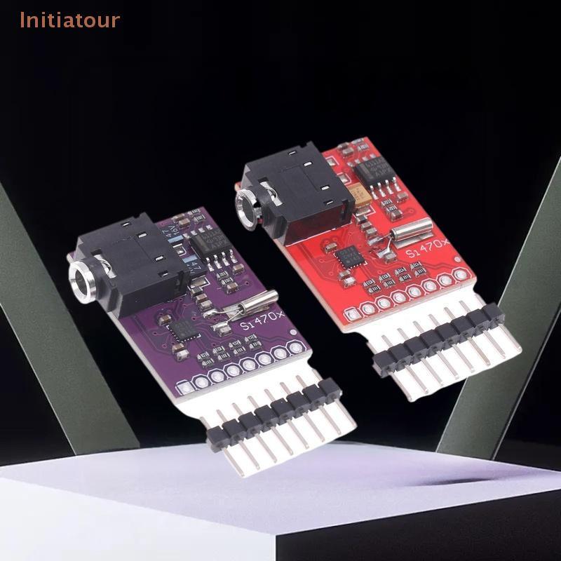 [Initiatour] Si4703 โมดูลรับสัญญาณวิทยุ FM พร้อมอินเทอร์เฟซ RDS I2C 3.3V สําหรับ ESP32 DIY โครงการเส