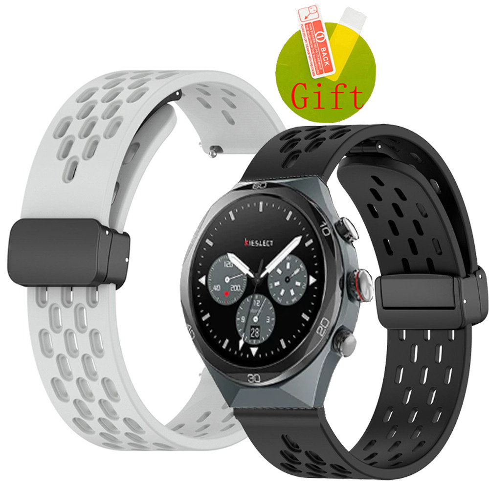 สาย Kieslect AI Smartwatch Elite2 สมาร์ทนาฬิกาซิลิโคนสําหรับ Kieslect Elite 2 SmartWatch สายรัดข้อมือซิลิโคนสร้อยข้อมืออุปกรณ์เสริม