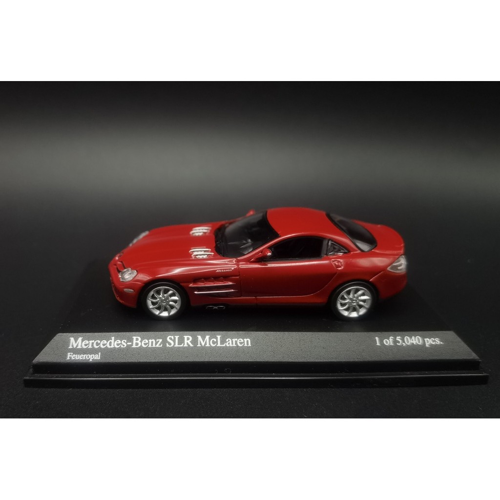 Minichamps 1 64 BENZ SLR Mclaren, Mini Cut BENZ SLR Mclaren. บรรจุภัณฑ์เดิมถ้าคุณได้รับบาดเจ็บฝากข้อ